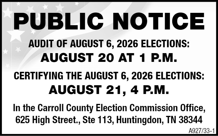 Carroll County Election Audit